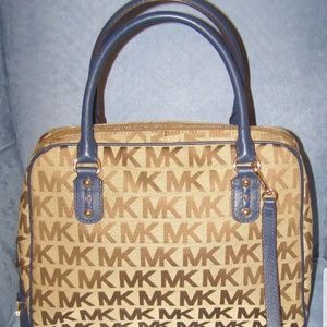 COPY - $398 Michael Kors LG Monogram satchel NWT Handbag